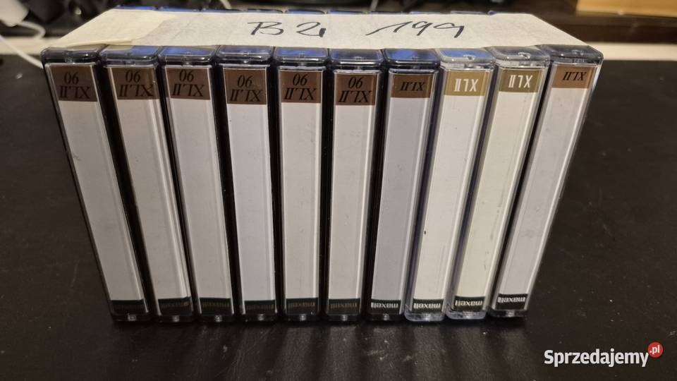 B2 10 Kaseta magnetofonowa Maxell XL II 90 Pruszków