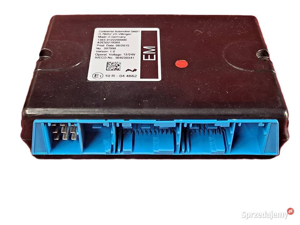 504230341 MODUŁ STEROWNIK EM IVECO STRALIS EURO Wyposażenie elektryczne Zawichost