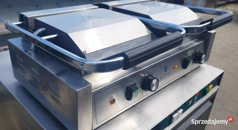 Grill Kontaktowy Podwójny Płaski ROYAL S 1013O Ostrów Wielkopolski sprzedam