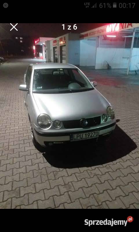 Vw Polo zamiana na większe auto srebrny Polo Chełm