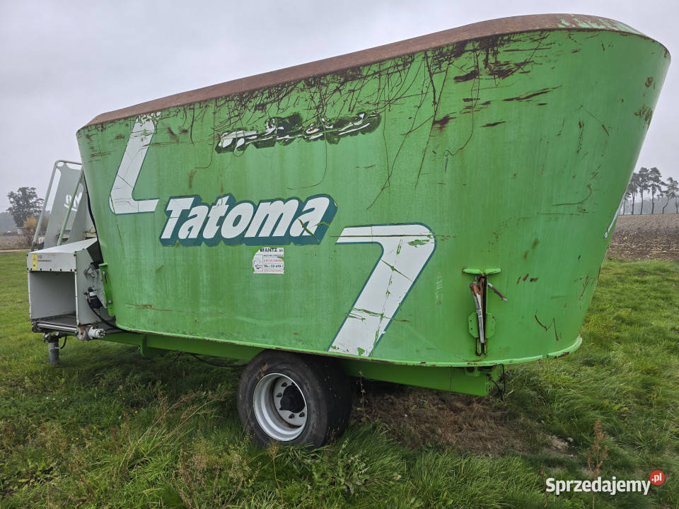 Wóz paszowy TATOMA MV20DUP 20 m3 2 stopniowa Drężewo sprzedam