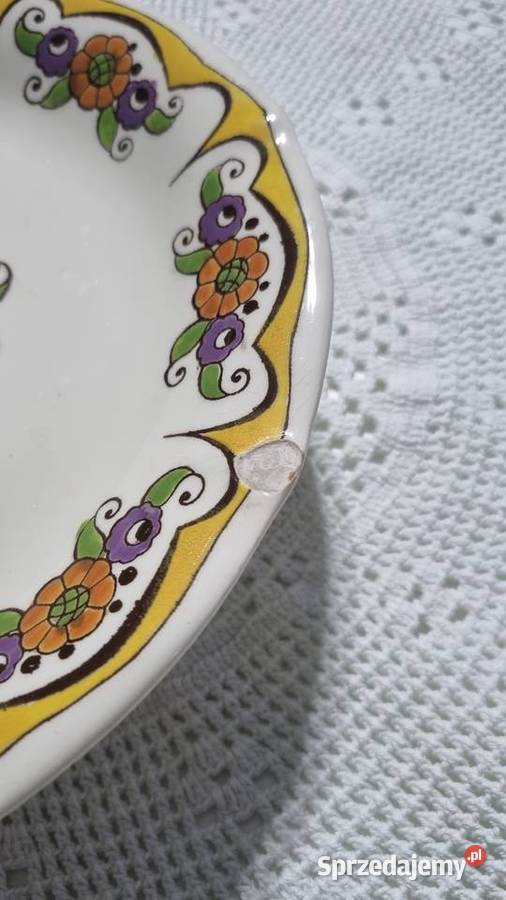 Talerz Villeroy Boch art deco Talerze i talerzyki Wola Podłężna sprzedam
