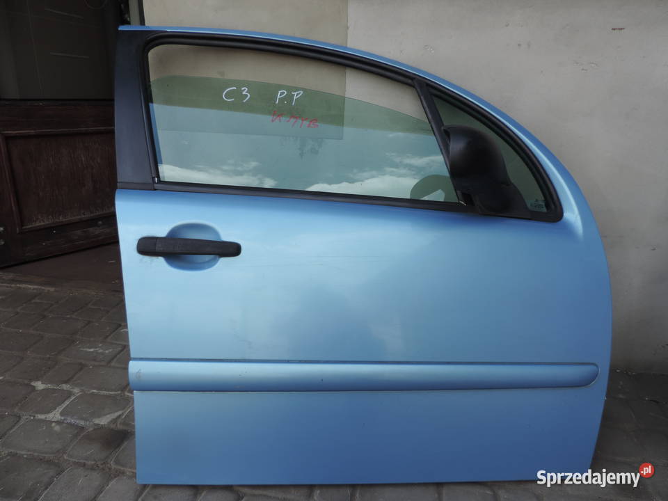 DRZWI PRAWY PRZÓD CITROEN C3 1 I 5D HB KMYB Rok produkcji 2002 Nowy Sącz