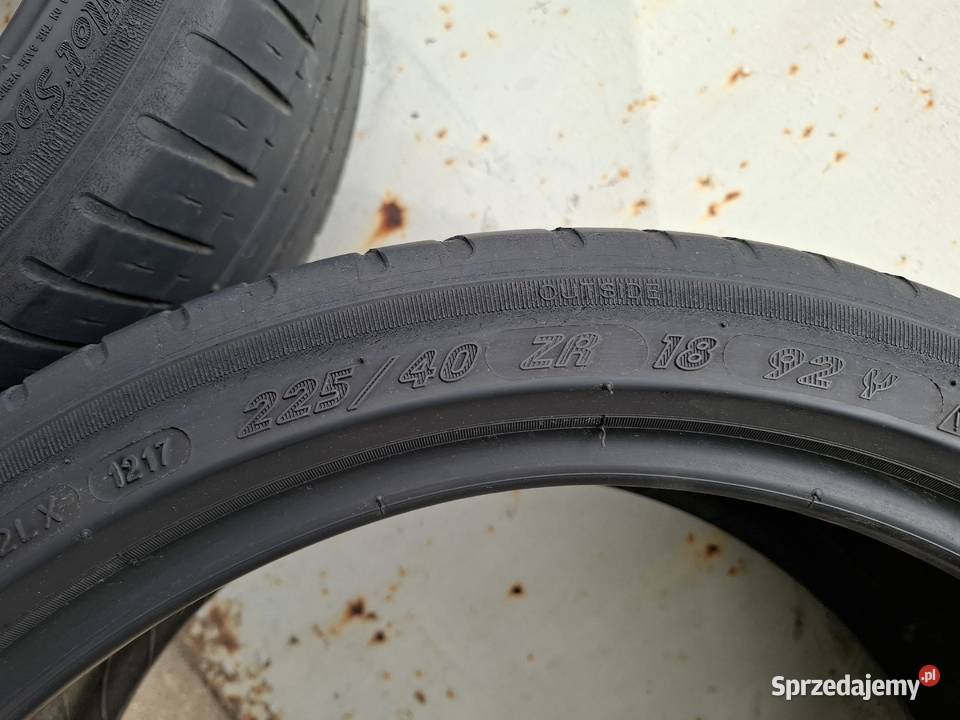 Para opon 2x Michelin Pilot Sport 3 22540 R18 Samochodowe Chojnów