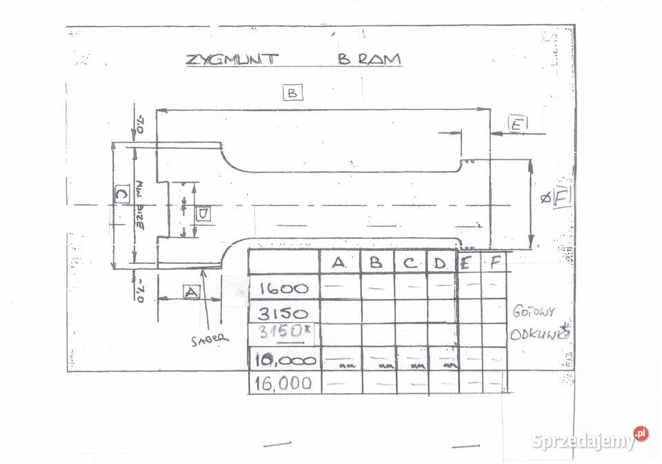 Bijak młota MPM 3150 łódzkie Chechło Drugie
