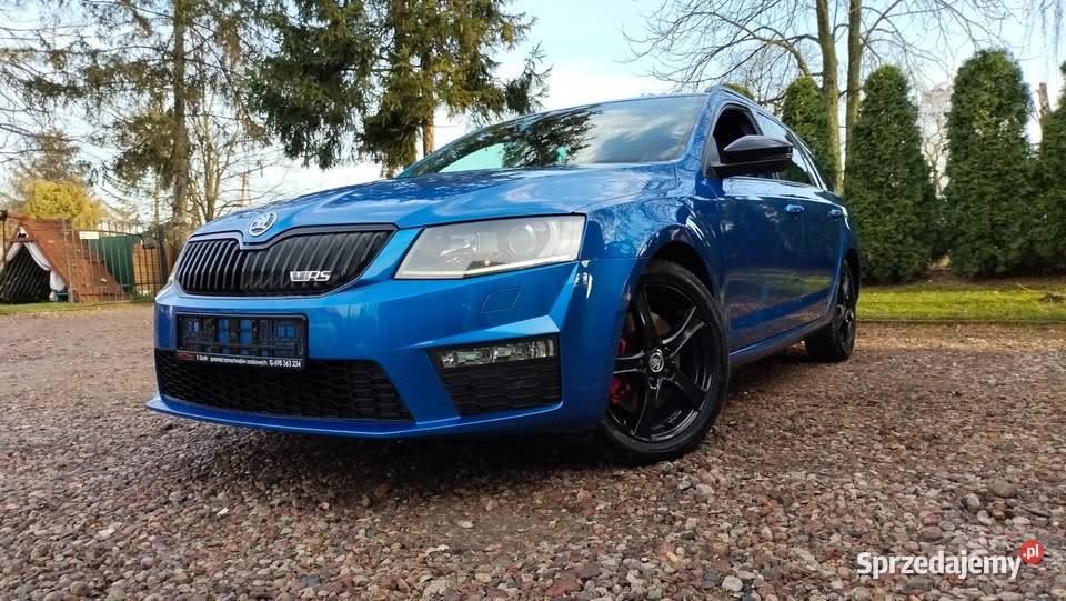 Piękna Skoda Octavia RS TDI ogrzewanie postojowe pomorskie Liniewo