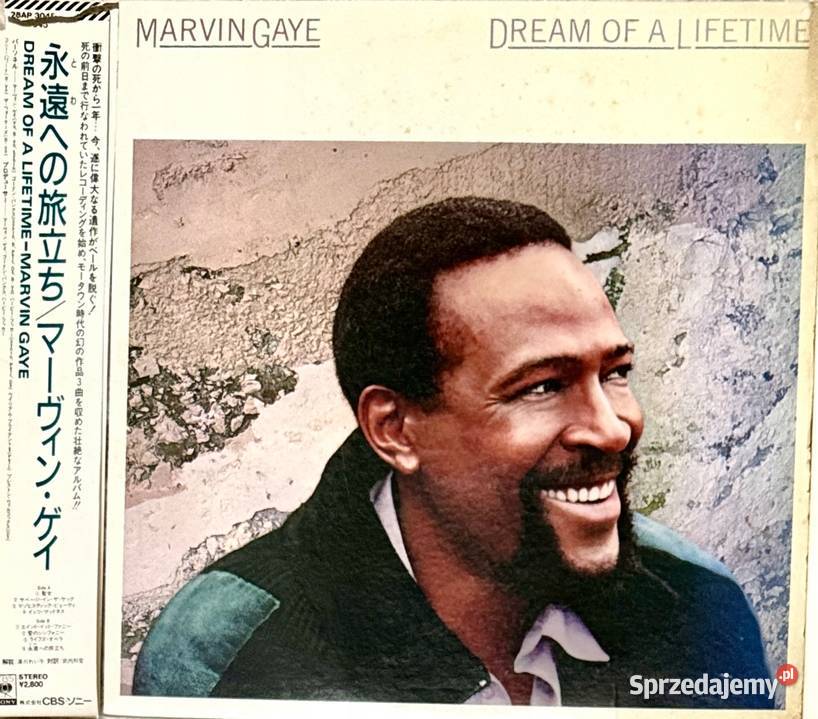 Marvin Gaye Dream Of A Lifetime MVG Japan Obi LP płyta winylowa Rumia sprzedam
