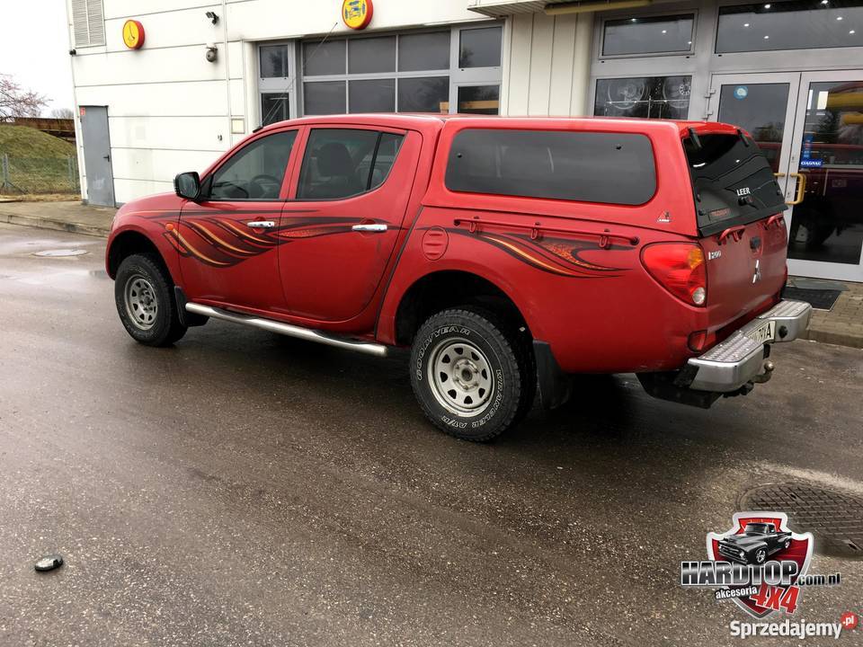 Zabudowa hardtop Mitsubishi L200 0509 18 Części warmińsko-mazurskie