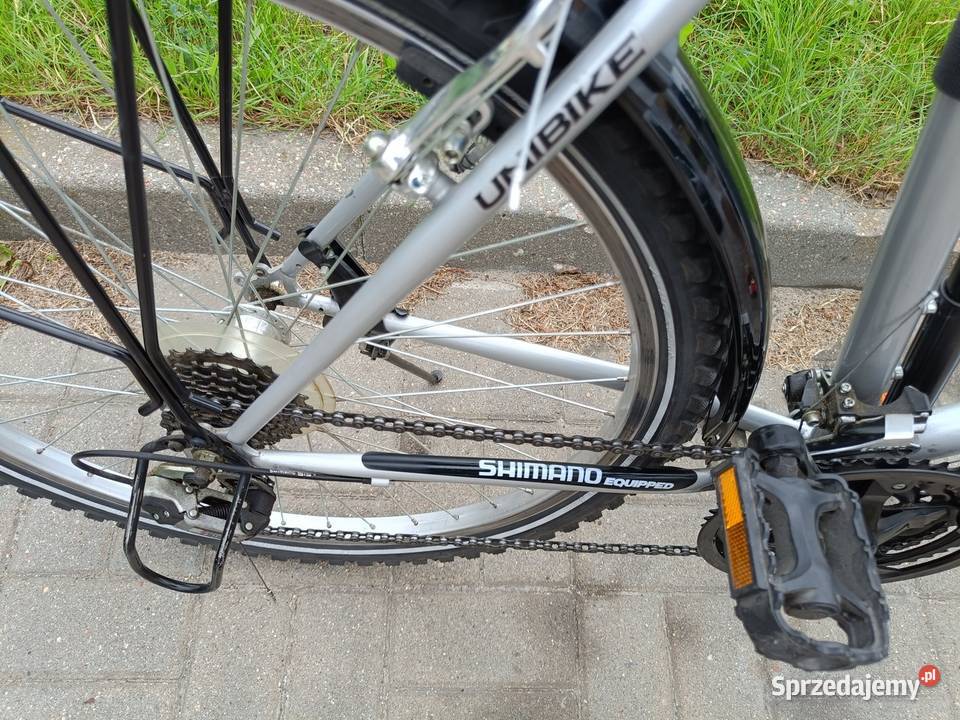 Rower Unibike Trawers M męski Rama srebrna 21 Gdynia