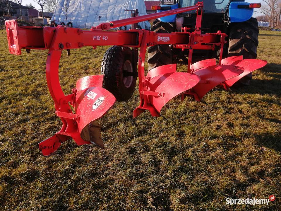 Pług zagonowy Akpil Mix 40 2015 unia tur awemak łódzkie Łowicz