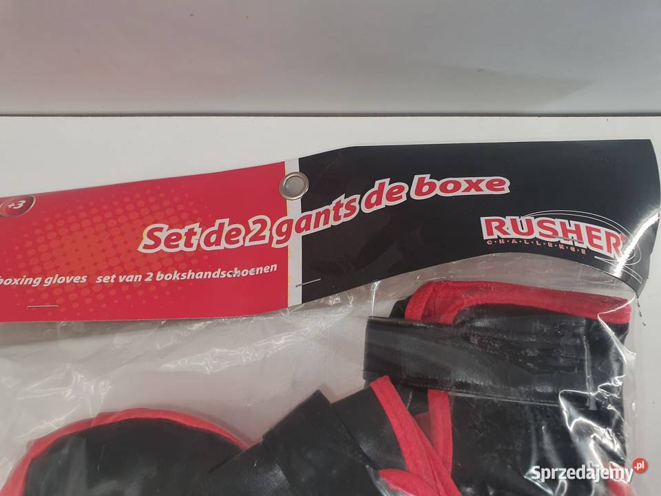 Rusher Zestaw 2 rękawic bokserskich Częstochowa