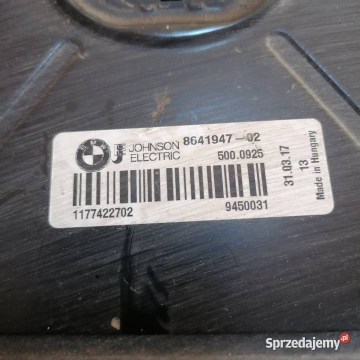 Wentylator bmw f20 f30 8641947 8641964 Ścinawa