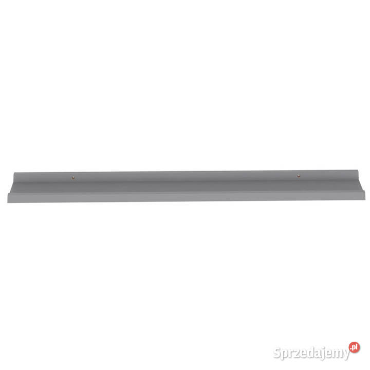 Półki ścienne 4 szare 100x9x3 WM326677 mazowieckie