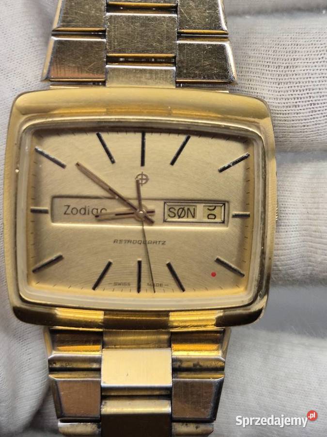 Zegarek vintage Zodiacastroquartz TV Chorzów