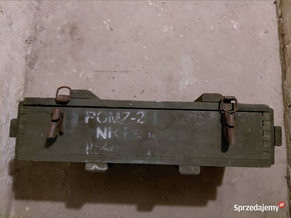 Skrzynka amunicyjna transportowa POMZ2 sprzedam