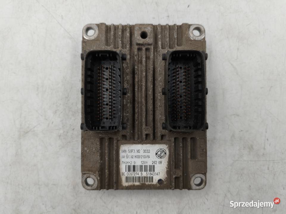 Sterownik Silnika Fiat Grande Punto 14 51843147 Wyszków sprzedam