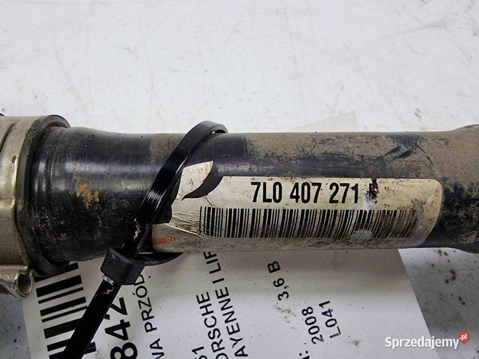 PÓŁOŚ PRAWA PRZÓD PORSCHE CAYENNE I LIFT Pozostałe kujawsko-pomorskie Lipno sprzedam