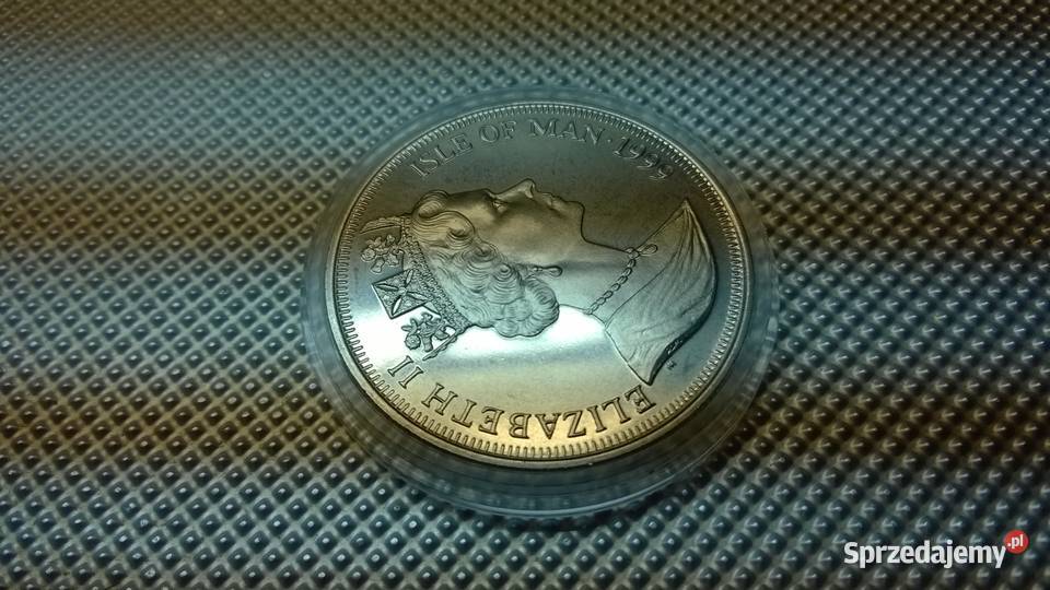 MONETA Wyspa Man 1 korona 1999 Puchar Świata w Warszawa