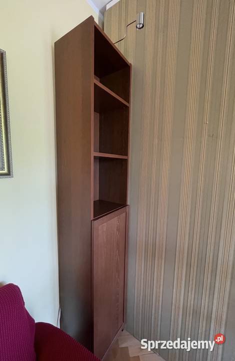 2 eleganckie regały z ciemnego drewna IKEA Billy kujawsko-pomorskie Toruń