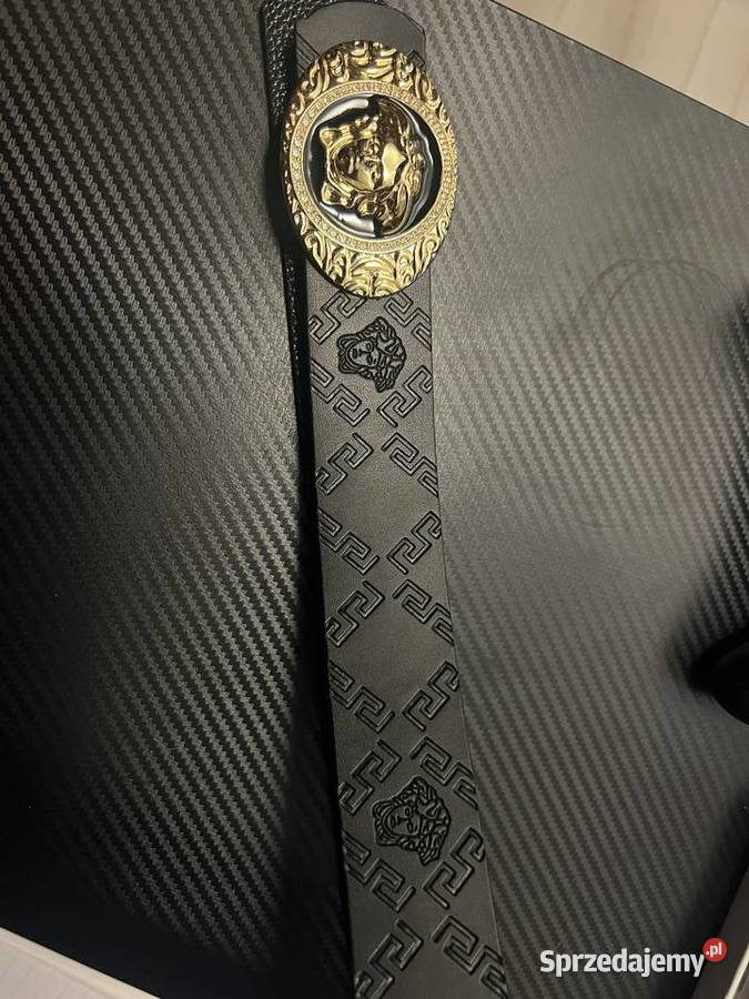 pasek czarny versace sprzedam