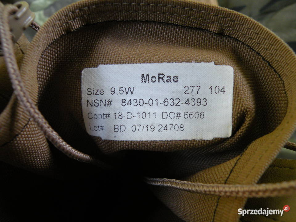 Buty combat McRae footwear coyote 95W dolnośląskie Wrocław