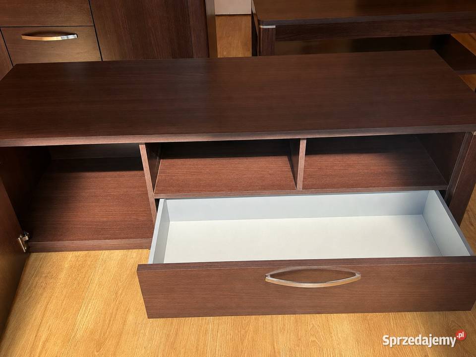Szafka RTV kolor wenge ciemny brąz Wrocław sprzedam