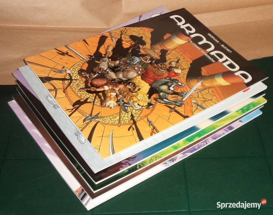 7x Komiksy SF Armada Morvan i Buchet Egmont Rzeszów
