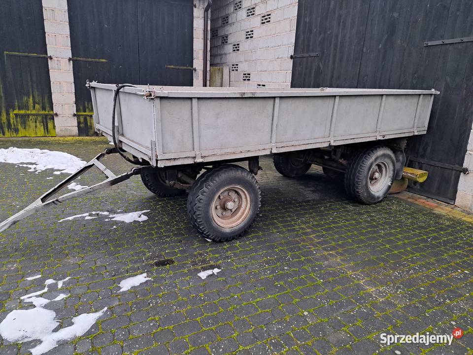 Przyczepa sztywna nie wywrotka 35 t kaczuszka Krzymów