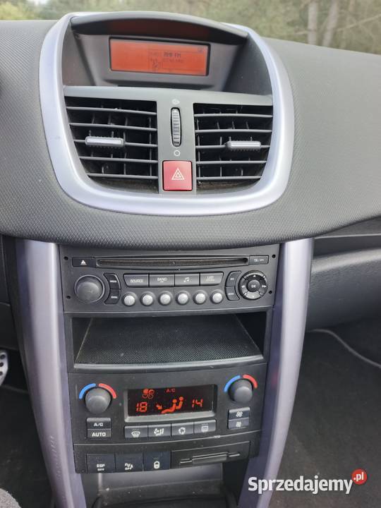 Ładny Peugeot 207 cabrio niski przebieg Brodnica sprzedam