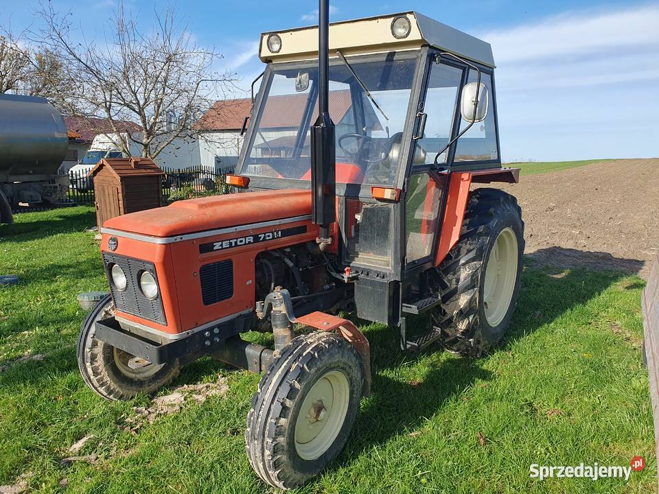 Ciągnik Zetor 7011 wspomaganie Wieprzowe Jezioro