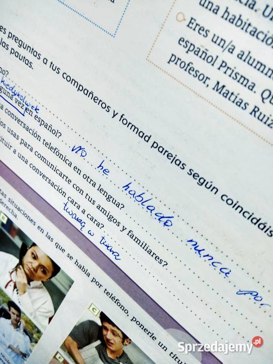 Nuevo Prisma A2 książki używane hiszpański Antykwariat sprzedam