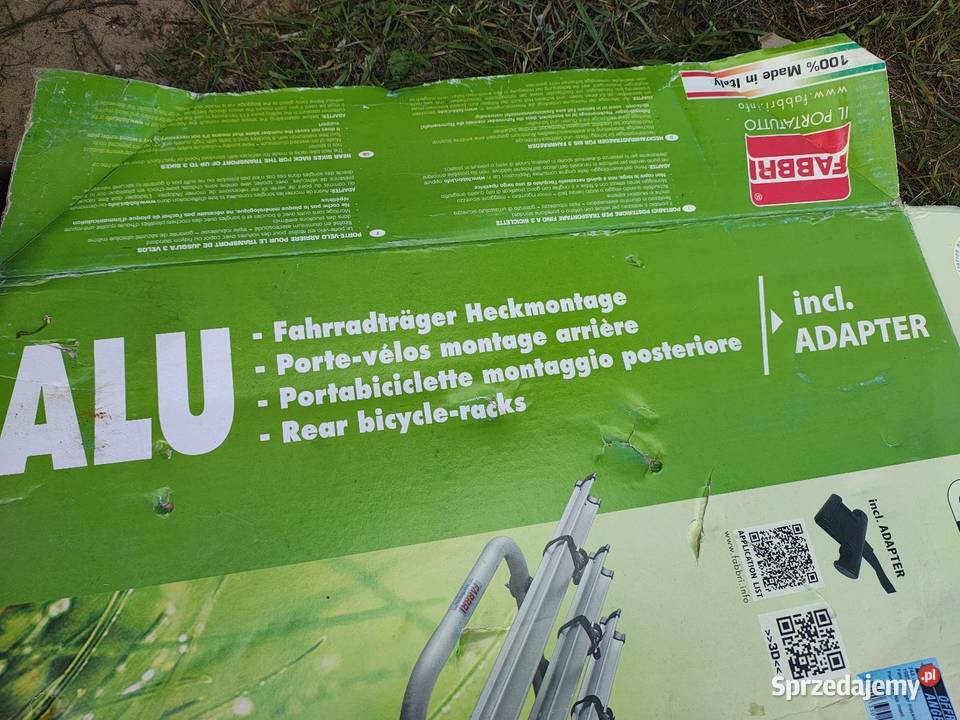Nowy Bagażnik rowerowy na klapę bagażnika na 3