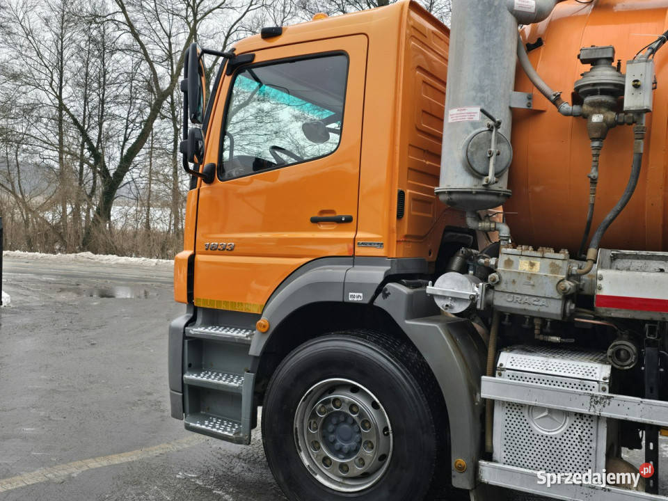 Mercedes AXOR 4X2 WUKO Asenizacyjny FFG Elegant tachograf Skępe sprzedam
