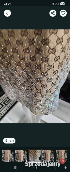 Sukienka cudowna cekiny Gucci małopolskie