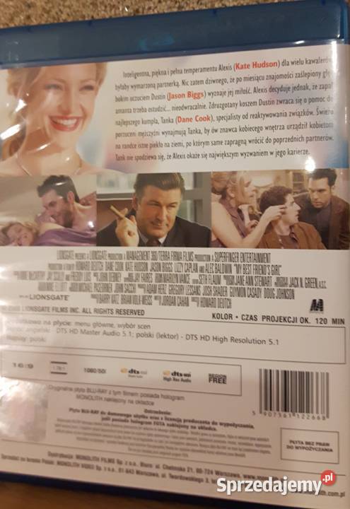 Dziewczyna mojego kumpla płyta Bluray lektor Lutomiersk