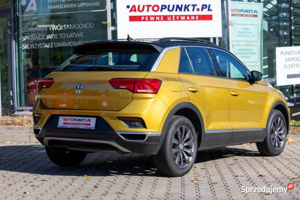 Volkswagen TRoc 2020r Salon Polska IWŁ Czujniki nieuszkodzony Chorzów