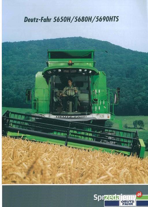 Katalog części Deutz Fahr napraw ciagnik kombajn Szamotuły