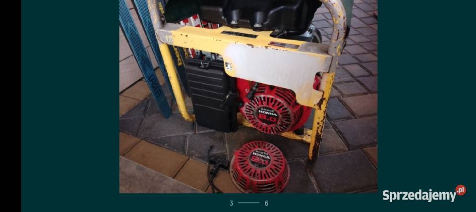 Agregat Wacker GV 5000 Honda nowy 7400 Chrzanów