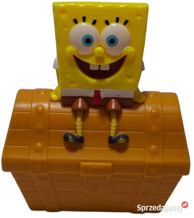 SpongeBob Kanciastoporty McDonalds 2012 Zabawka Czeladź