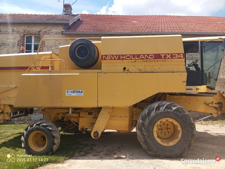 Sprowadzony Kombajn HOLLAND TX34 z sieczkarnia Zbożowe Siedlce