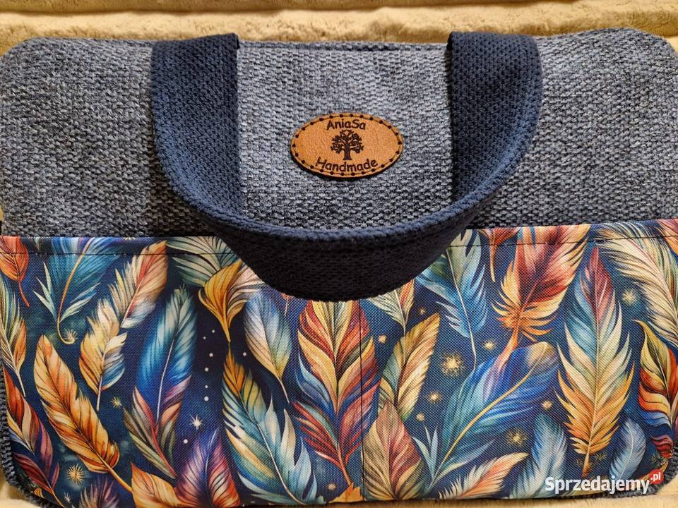 AktówkaTorba na laptop handmade rękodzieło Wrocław