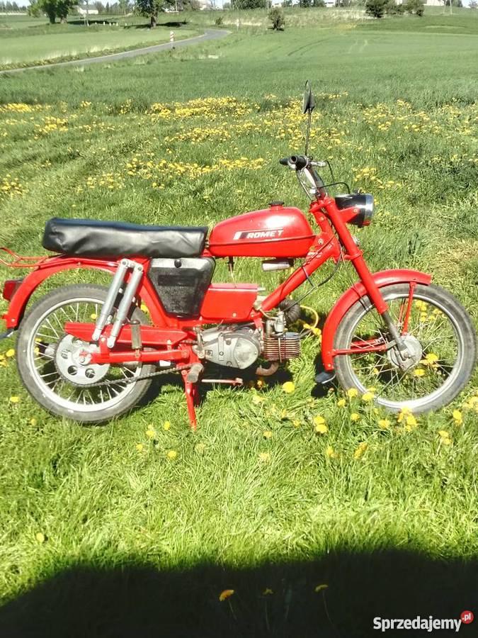 Romet ogar 200 czerwony kujawsko-pomorskie