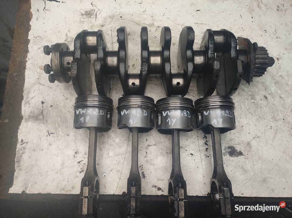 VW SEAT SKODA AUDI 19D 1Y 1Z wał korbowy osobowe Kielce