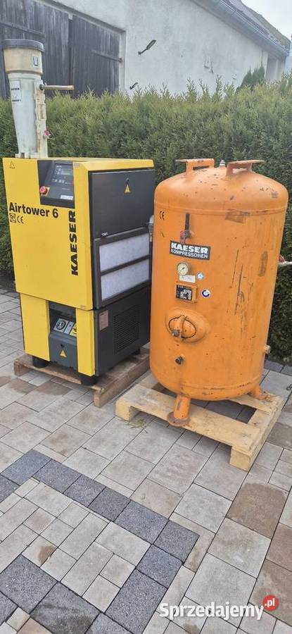 Kompresor śrubowy Kaeser Airtower 6 plus Jelcz-Laskowice