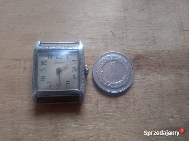 Zegarek srebrny stary Milejewo