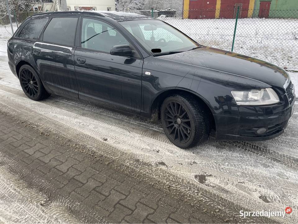 Kompletny przód S line Audi a6 c6 czarny bixenon Stare Kurowo sprzedam