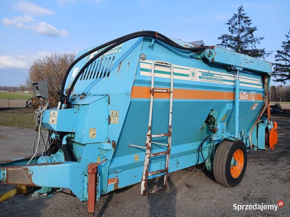 Paszowóz pionowy samozaładowczy Setter 13 m3 Do hodowli zwierząt Ryki sprzedam