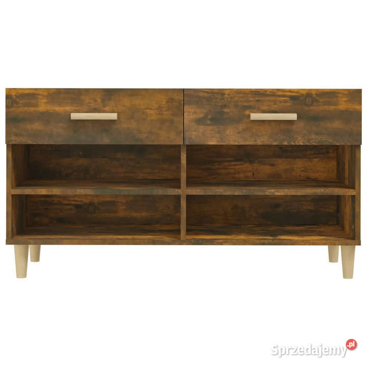 Szafka na buty przydymiony dąb 102x35x55
