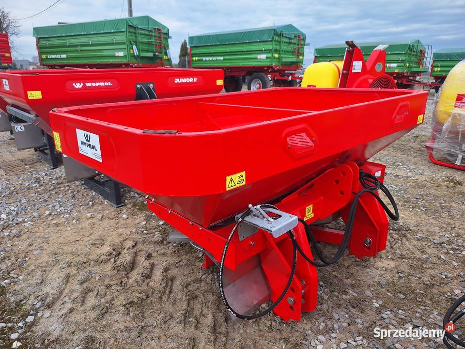 Rozsiewacz nawozu Woprol Junior 800 Amazone Kuhn lubelskie sprzedam