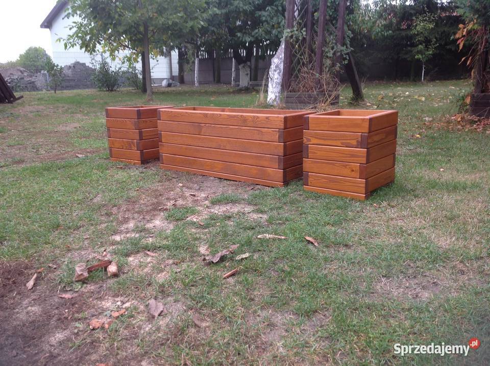 DONICE DONICZKI DONICA DREWNIANA ESTETYKA Kalisz